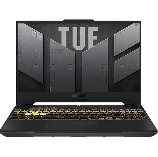 Ноутбук игровой 15.6" ASUS TUF Gaming F15 FX507ZC4-HN251 (Intel Core i5-12500H/ 16GB/ SSD 512GB/ RTX 3050 4GB/ DOS) (90NR0GW1-M00MH0), Mecha Gray