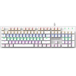 Клавиатура JETACCESS PANTEON T15 CS HS белая