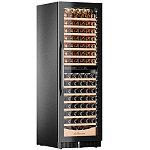 Винный шкаф Meyvel MV163PRO-KBT2,174 бут., 2 зоны, черный