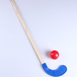 Клюшка с мячом (набор) ,77 см, d-7 см , МИКС 4829506