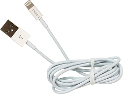 Кабель USB <--> Lightning  3.0м DEPPA белый (72230)