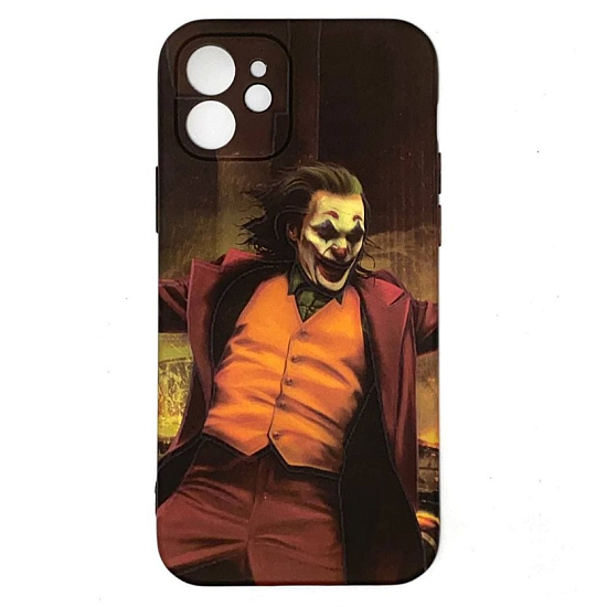 Задняя накладка NONAME для iPhone 12 с рисунком (МИКС)