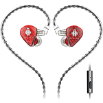 Наушники HIDIZS MS1 Galaxy - With Mic  Red