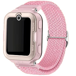 Нейлоновый ремешок NONAME Huawei Watch KIDS 4 Pro розовый