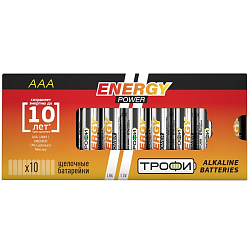 Элемент питания ТРОФИ LR03 ENERGY POWER Box-10 (10/800/48000)