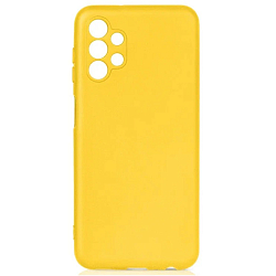 Силиконовый чехол DF для Samsung Galaxy A13 sCase-142 (yellow)