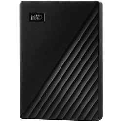 Внешний жёсткий диск 2.5" 1Tb WD My Passport (WDBYVG0010BBK-WESN) черный, USB 3.0