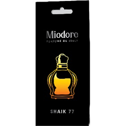 Ароматизатор MIODORE - Shaik 77 (подвесной картонный)