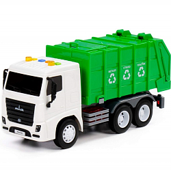 Автомобиль коммунальный инерционный МАЗ ПОЛЕСЬЕ со светом и звуком