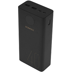 Внешний АКБ ROMOSS PEA40 (40000mAh) черный