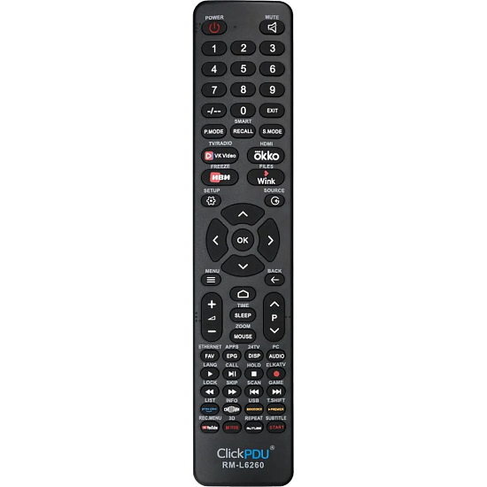 Пульт универсальный ClickPdu  RM-L6260