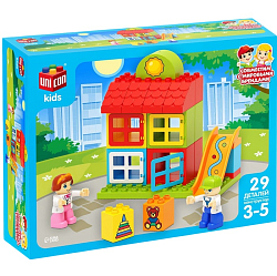 Конструктор UNICON Игровая площадка, 29 деталей