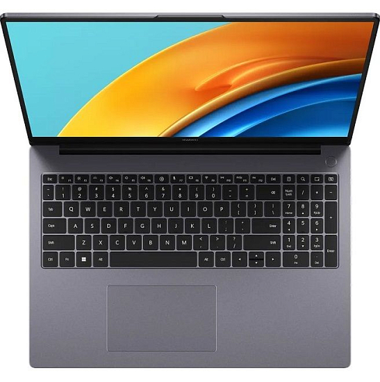Ноутбук 16" Huawei MateBook D 16 RLEF-X (Core i5 12450H/ 16Gb/ 512Gb SSD/ W11) (53013eus)серый