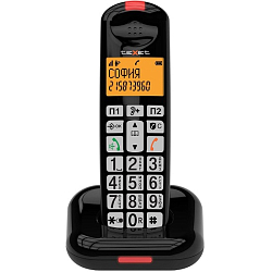 Радиотелефон TEXET TX-D7855A черный