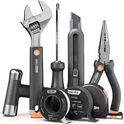 Набор ручного инструмента Deli "Gray" HT0008C 8 предметов