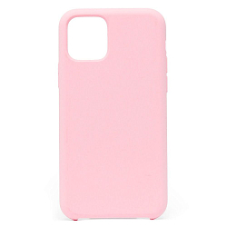 Силиконовый чехол FAISON для iPhone 11 Pro Max, №42, Silicon Case, матовый, розовый