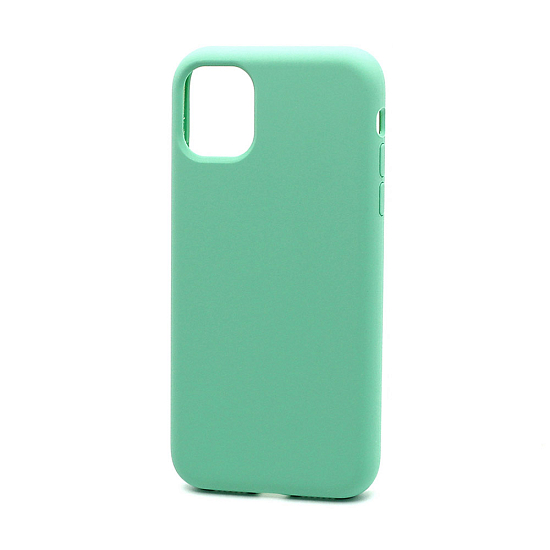 Силиконовый чехол FAISON для iPhone 11, №14, Silicon Case, матовый, хакки