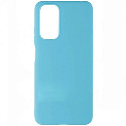 Задняя накладка ZIBELINO Soft Matte для Xiaomi Redmi Note 11 Pro 4G/5G (голубой)