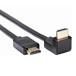 Кабель HDMI <--> HDMI  3.0м TELECOM TCG256-3M, ver 2.1 8K@60Hz угол 90град