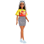 Кукла Barbie Номер 179 - тёмные волосы со светлыми прядям HBV13 