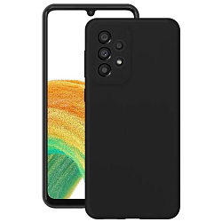 Силиконовый чехол DEPPA Liquid Silicone Pro для Samsung Galaxy A33, черный