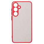 Задняя накладка PC041 для Samsung Galaxy S24FE (red) (237274)