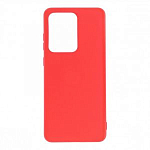 Cиликоновый чехол NONAME для Samsung Galaxy S20 Ultra (Красный), матовый