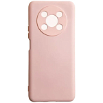 Задняя накладка SILICONE COVER для Honor X6/X6S пудровый