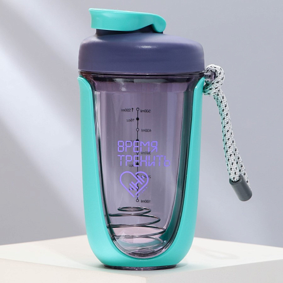 Шейкер «Время тренить», 550 мл 9616859