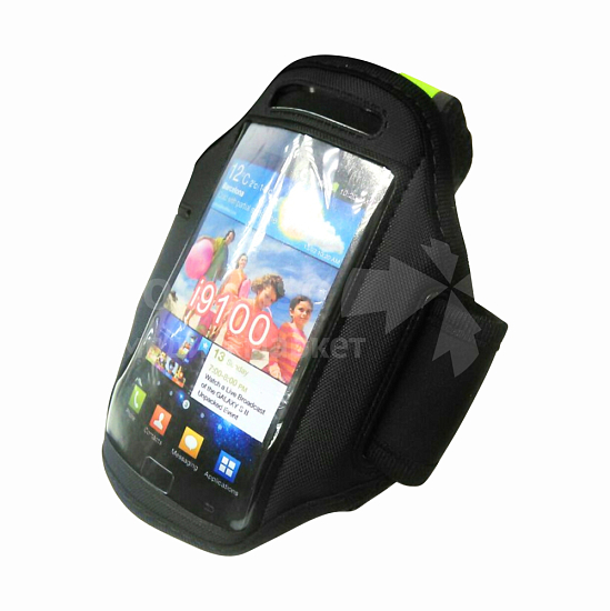 Сумка спортивная на руку (черная) P-10