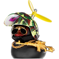 Утка с пропеллером черная, шлем хакки   9469057