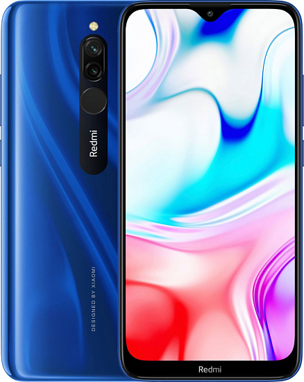 Смартфон Xiaomi Redmi 8 4/64Gb Голубой сапфир