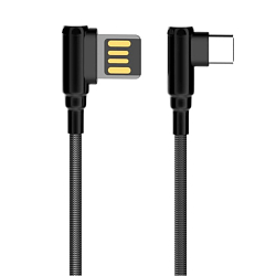 Кабель USB <--> Type-C  2.0м LDNIO LS422 Gray