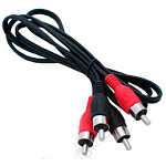 Кабель 2RCA <--> 2RCA  3.0м СИГНАЛ