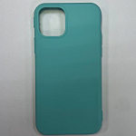 Силиконовый чехол СТР для iPhone 11 Pro светло-бирюзовый, матовый (серия Colors)