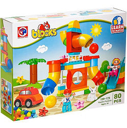 Конструктор KIDS HOME TOYS Забавные лабиринты 80 деталей 4371513