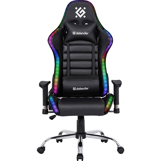 Кресло Defender Ultimate LIGHT черный, экокожа