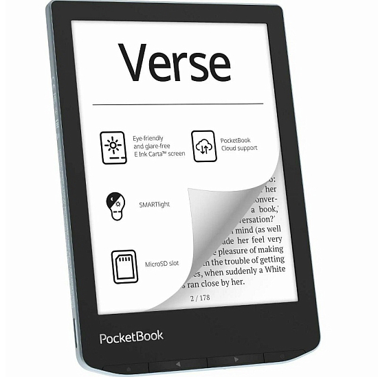 Электронная книга POCKETBOOK 629 Verse Bright Blue (PB629-2-WW)