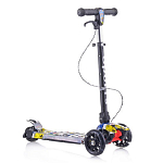 Самокат цвет "Микс" со свет. колесами PU, в коробке УТМ01192363