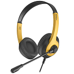Наушники A4TECH Fstyler FH100U желтый/черный