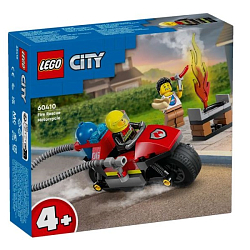 Конструктор LEGO City 60410 Пожарно-спасательный мотоцикл