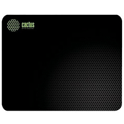 Коврик CACTUS CS-MP-D02M Средний черный (300x250x3мм)