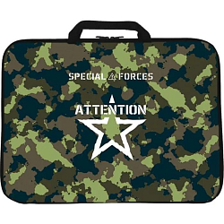 Папка с ручками текстиль А4 330 х 260 х 70 мм, Calligrata мал «Камуфляж»