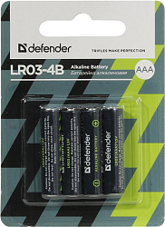 Элемент питания DEFENDER R03 BL-4