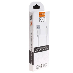 Кабель USB <--> Lightning  2.0м FAISON FX1 белый