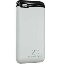 Внешний АКБ MORE CHOICE PB19-20 (20000mAh) White