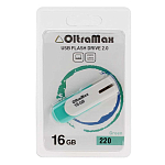 USB 16Gb OltraMax 220 Green
