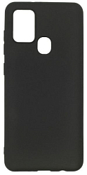Задняя накладка XIVI для SAMSUNG Galaxy A21S, SC, матовая, №1, чёрный