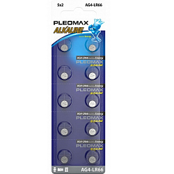 Элемент питания SAMSUNG AG04 (377) LR626, LR66 Button Cell PLEOMAX (10/100/1000/98000)