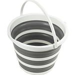 Ведро складное силиконовое 10 литров круглое d=32 см для дома, дачи и авто LAIMA Home, 608668